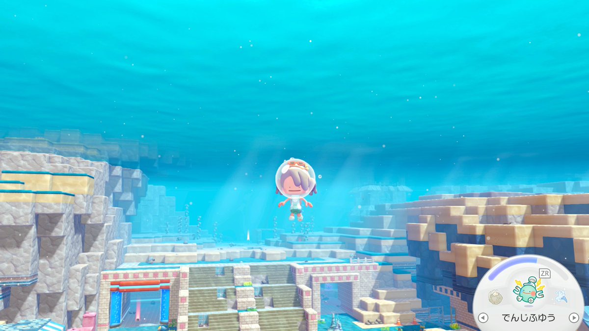 pokerapidinfo's tweet photo. 【ぽこあポケモン情報】

✅便利な小技が判明

・水中でLスティックを回すと素早く下降できる
・RボタンかZLボタンを長押しでその場にとどまることが可能 https://t.co/GrgzsXTeMm