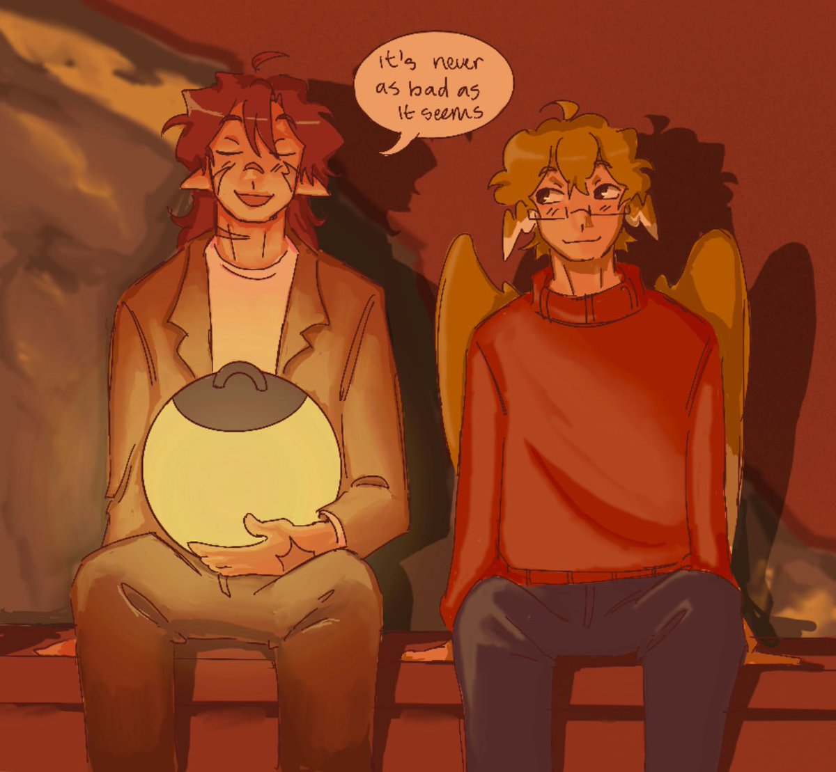 Pygien's tweet photo. i colored it 🔆
#goodtimeswithscarfanart #grianfanart #hermittwt https://t.co/vihSvnKcIM