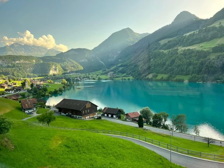 earthwhisperss's tweet photo. Lake view, Switzerland https://t.co/PPZYt08Pte