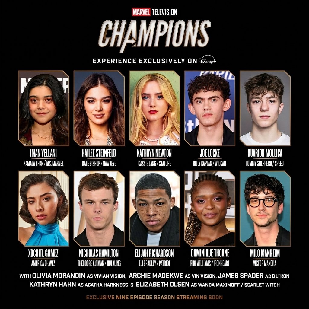 bluemintues's tweet photo. Marvel is considering 'STRANGE ACADEMY' and 'CHAMPIONS' making into one movie instead of Disney Plus series

You can expect this in theatres 2029 https://t.co/cGYrsv2LL9