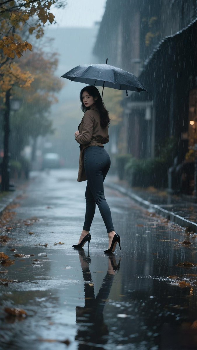 sumin2072's tweet photo. 刚才雨里摔了一跤，正慌着扶不起伞，路过的小姐姐悄悄把她的大伞递过来，没留名就走啦，今天被陌生人的温柔裹得暖暖的， https://t.co/JTQjgvL3kT