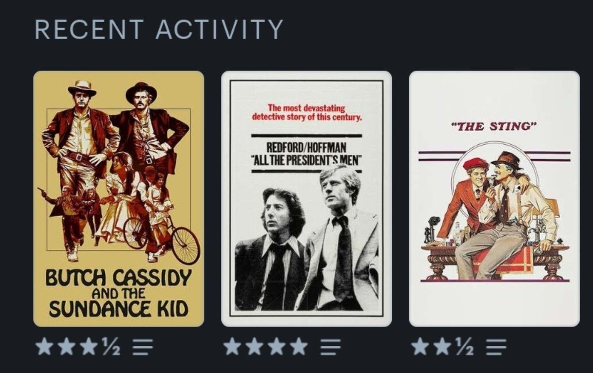SHARONCINEMA's tweet photo. three Robert Redford's in a row, I'm obsessed https://t.co/eJfyFmrkYn