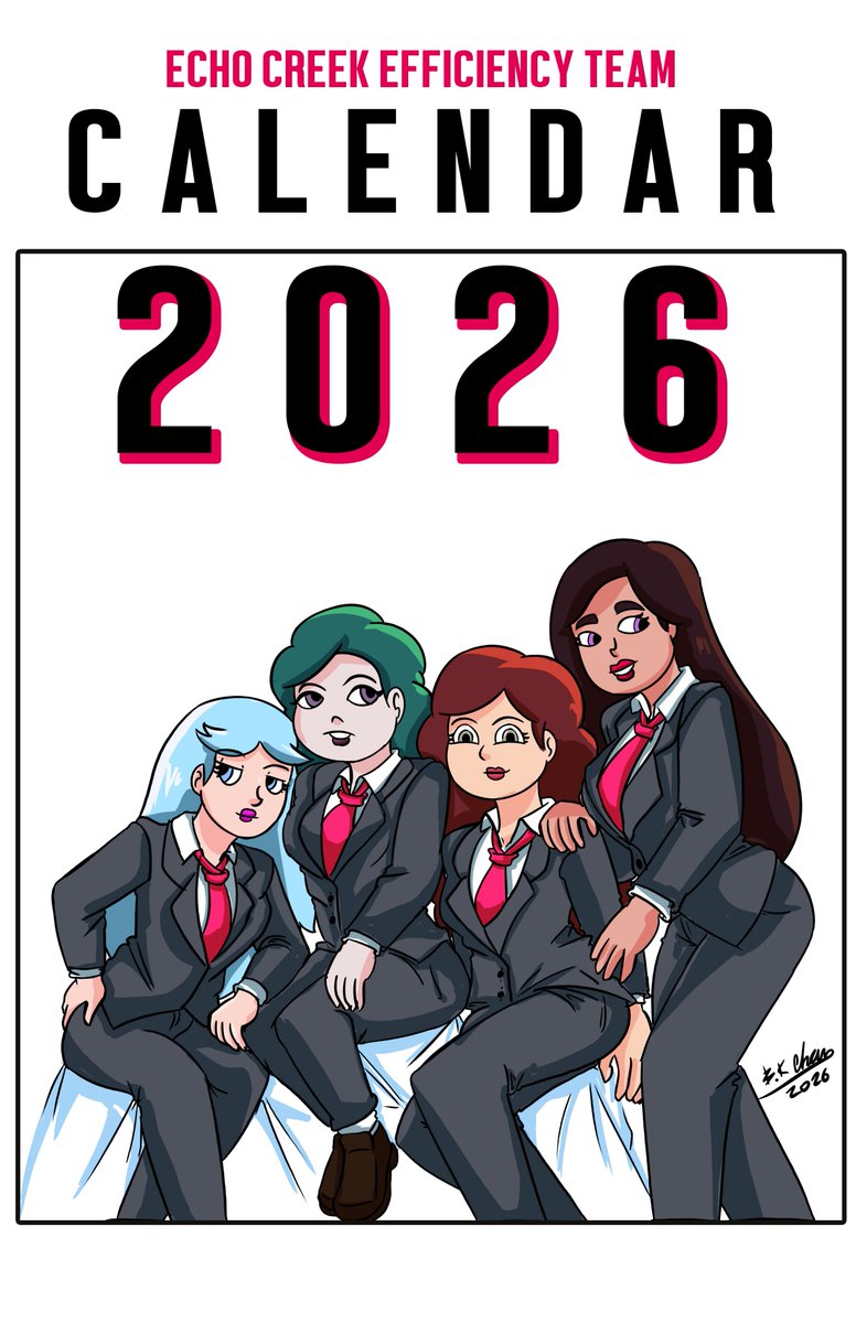 BKChaNSFW's tweet photo. Las portadas del calendario y sus variantes. 

#SVTFOE #Moon #Eclipsa #angie #missjulia #NSFW https://t.co/rtJH1pIOaR