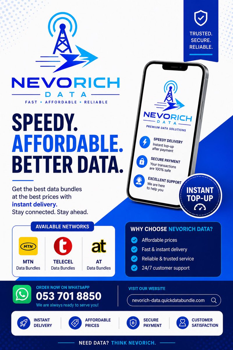 nevorichdata's tweet photo. @TelecelGhana https://t.co/eV2JWCpjcg