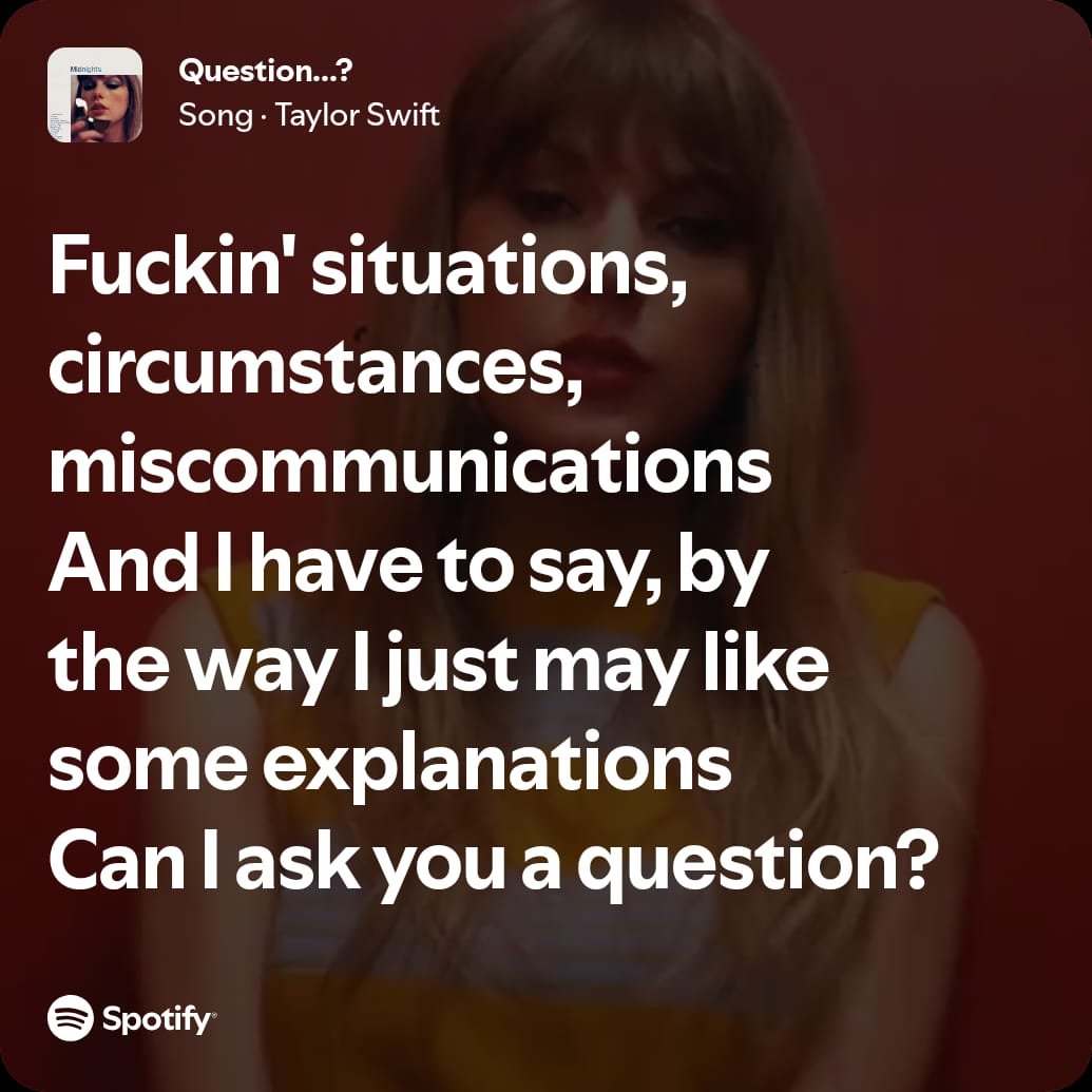 SwiftKarma_'s tweet photo. yes taylor I get you https://t.co/iQtC3Sqhm7