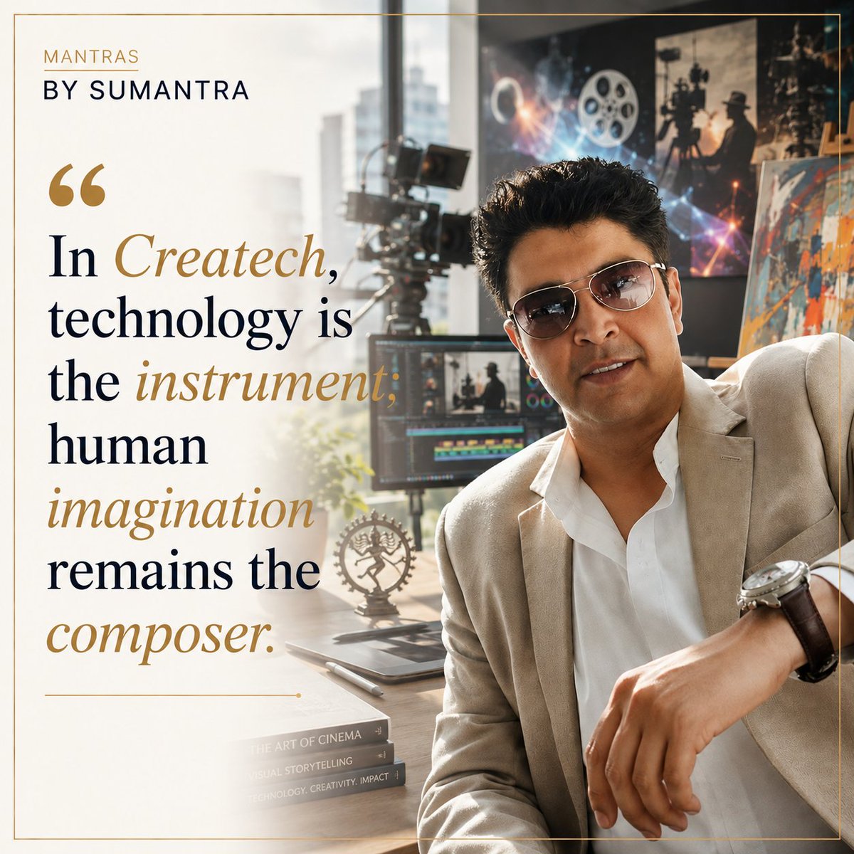 Sumantra5's tweet photo. #createch #artandculture #future https://t.co/LbE5ObyTk0