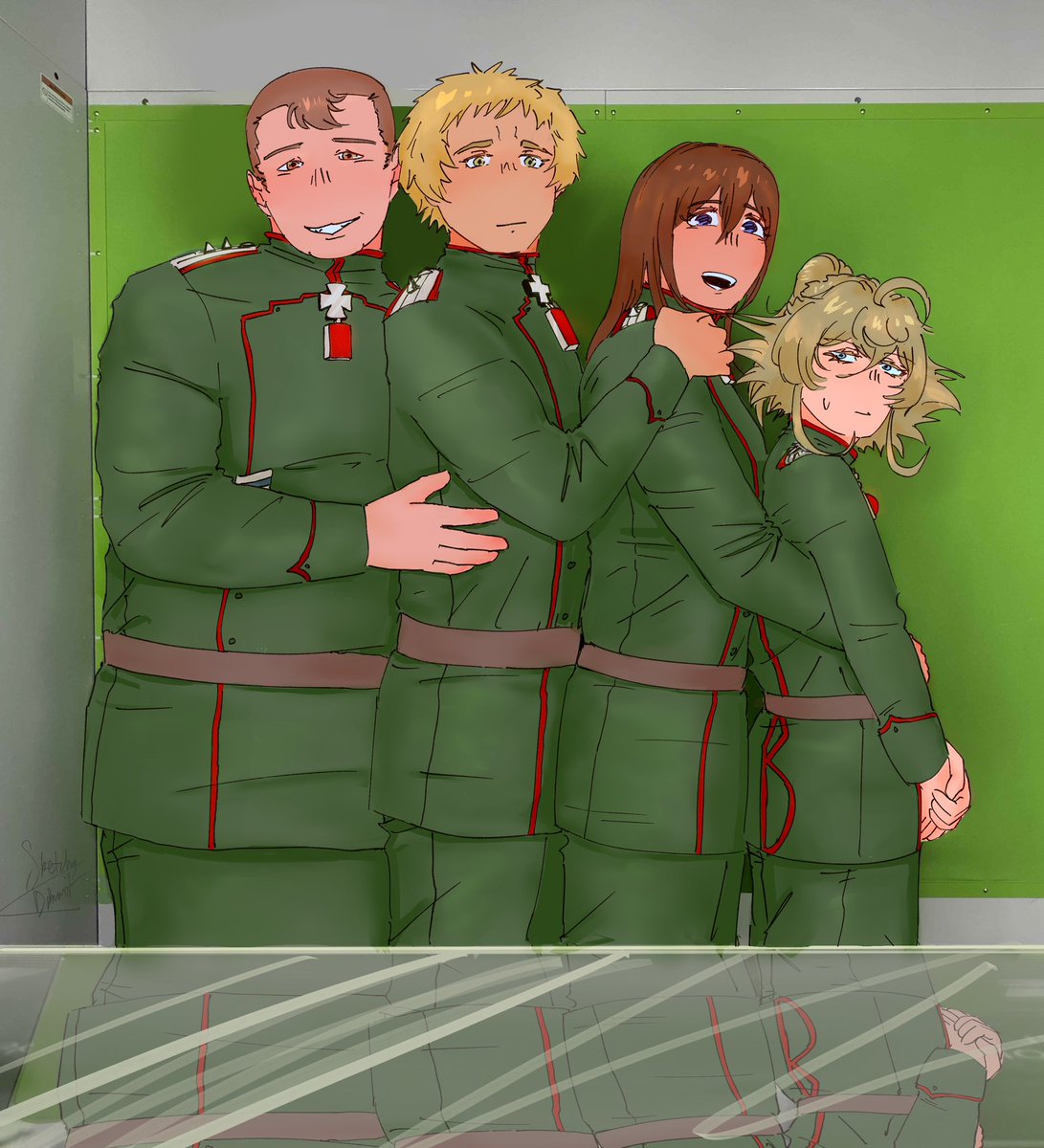 skedumdum's tweet photo. Too poor to use the actual photo booth 😓

❕NOT SHIP ART BTW ❕ https://t.co/s9wugYoqFs