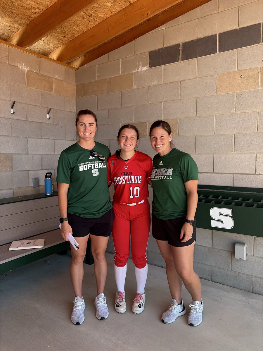 MSnyder2028's tweet photo. I had a great day at the Elite Skills &amp; Scrimmage Camp at Slippery Rock!  Thank you to Coach Rice, Coach Herzog &amp; and the team for hosting!!  

@SRU_Softball 
@teampatoal 
@teampafastpitch https://t.co/RKOPQJrqg9