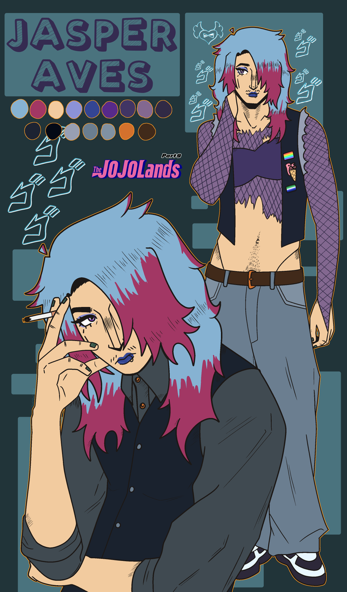 softboitime's tweet photo. So... JoJo's... #oc #jjbaoc #jjba https://t.co/OyUnOJLvPj