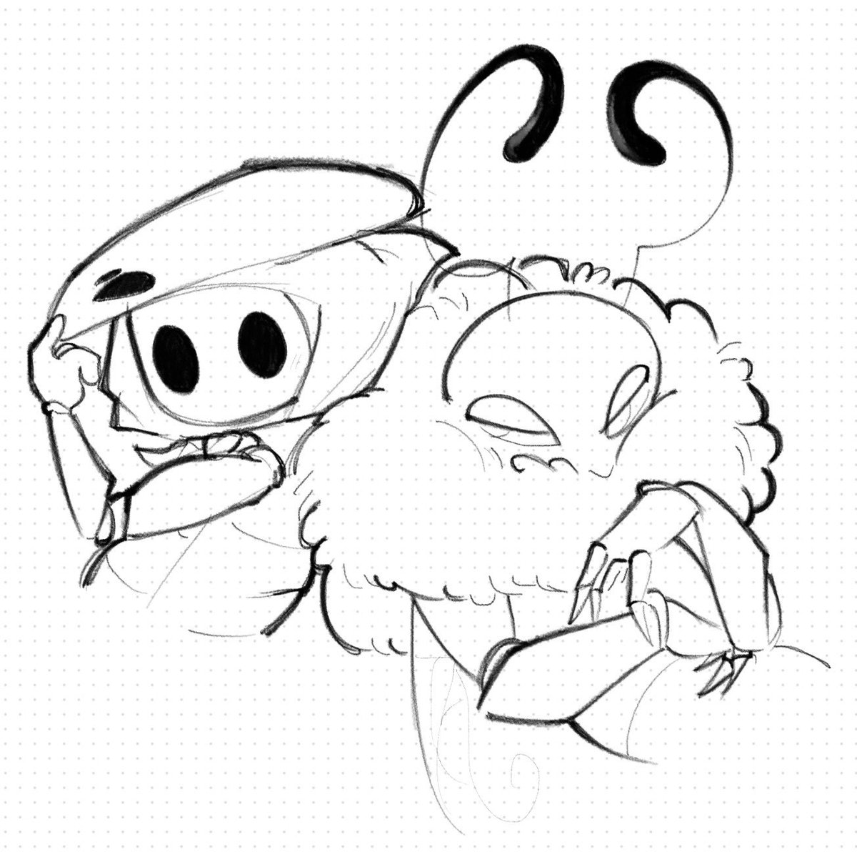floofiwaffles's tweet photo. little rarepair
#hollowknight #hollowknightfanart #hollowknightsilksong https://t.co/f6Z7CJ5kNM