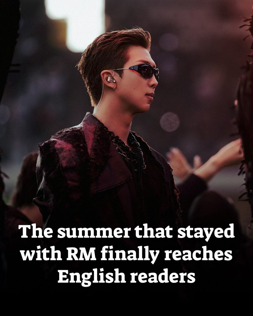 TheKoreaHerald's tweet photo. When BTS' RM shared a photo of the book on social media in September 2022, the 1990 poetry collection found a new generation of readers at home and abroad.

https://t.co/mTF9r2PPGT https://t.co/MjDZUOztgY