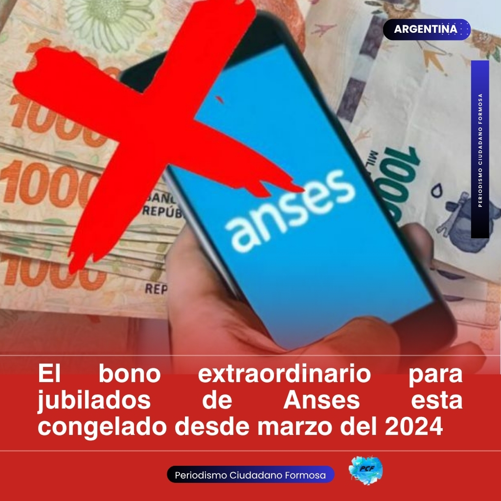 PerioCFsa's tweet photo. El bono extraordinario de 70.000 pesos para jubilados de la ANSES debería ser de 220.000 pesos, según el cálculo de la inflación acumulada. 

En marzo/24 el bono representaba el 52% de una jubilación mínima; en agosto/26 apenas alcanza un 16% del haber básico de $419.775,93. https://t.co/KSnyt1vZ2n