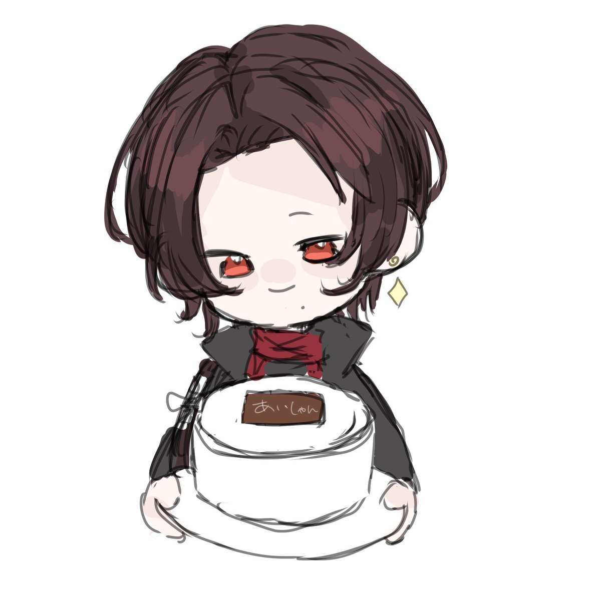 Illust_O's tweet photo. @Mo01A_i 拳の21歳おめでとう🎂💖
素敵な一年になりますように🎶 https://t.co/uhzC4g6zTy