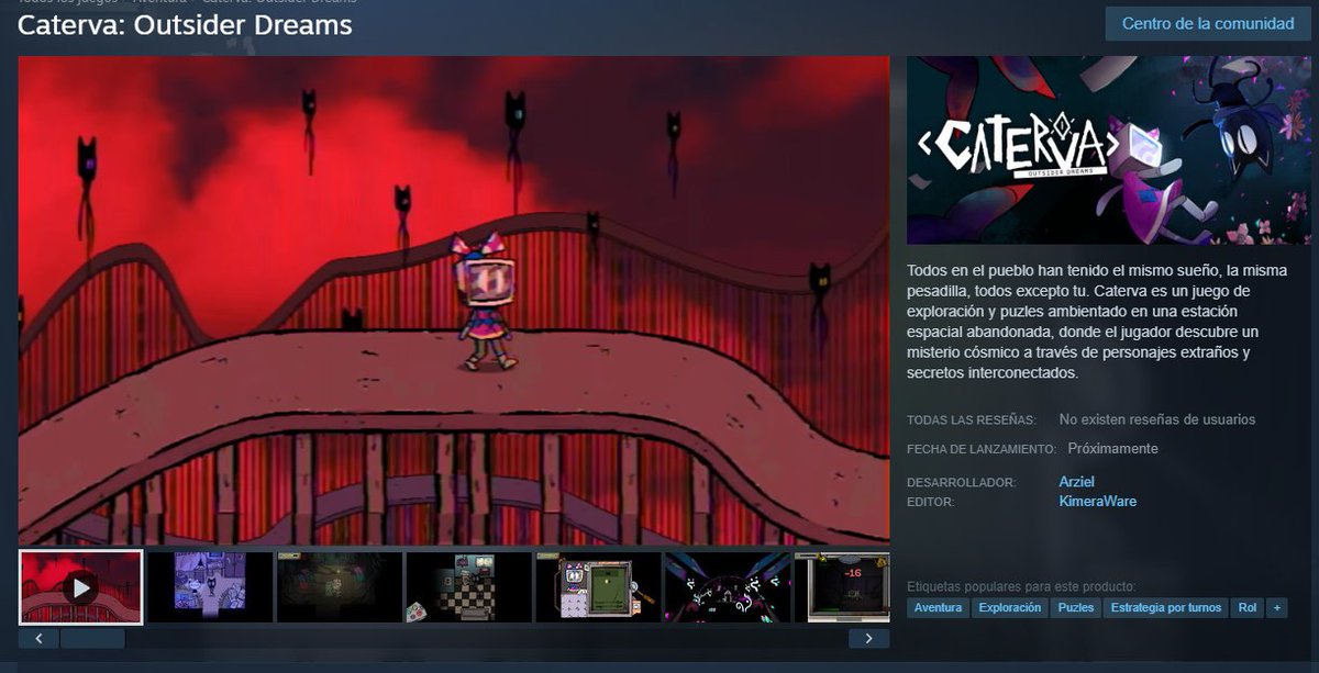 Nauposts7's tweet photo. #Nausurero #kimeraware
Ya que haru lo dijo por si no sabian caterva ya esta en steam asi que vayanlo poniendo en su lista de deseados ✨🦋 https://t.co/5ZsW35lscn