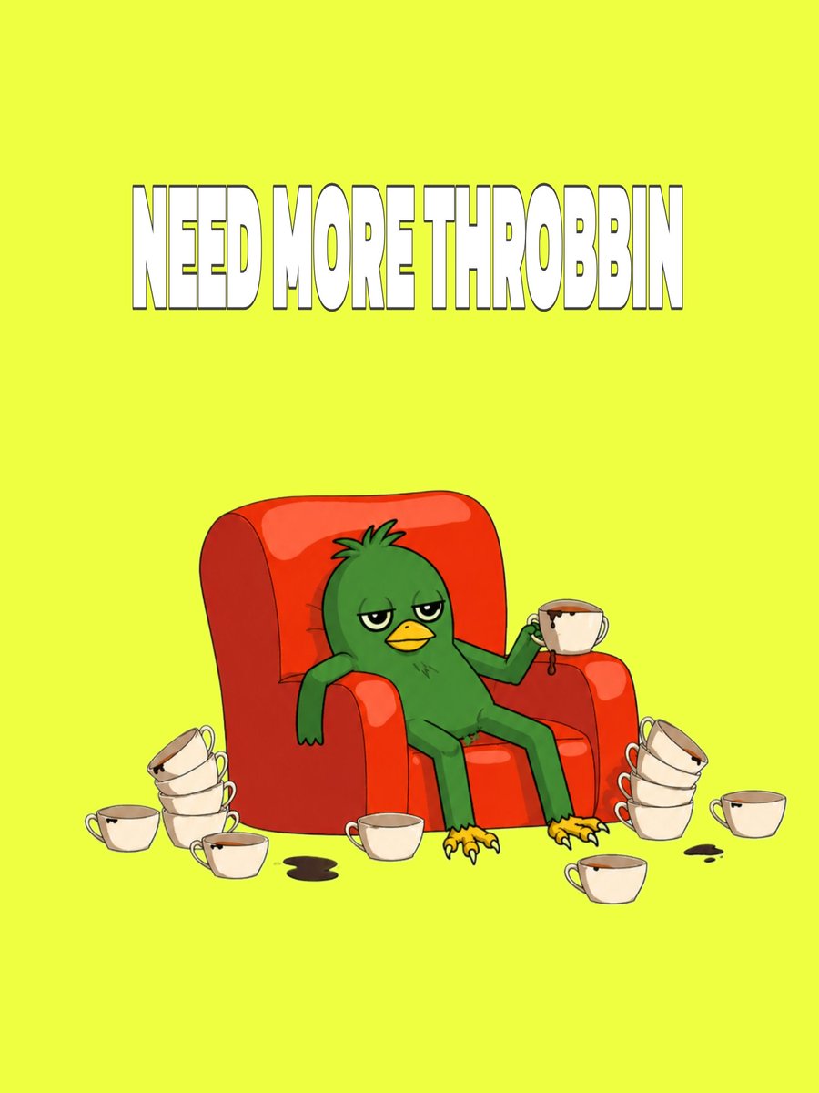 Kolrektor's tweet photo. ppl will regret fading $throbbin.

nochillio. https://t.co/jjmM479KRf
