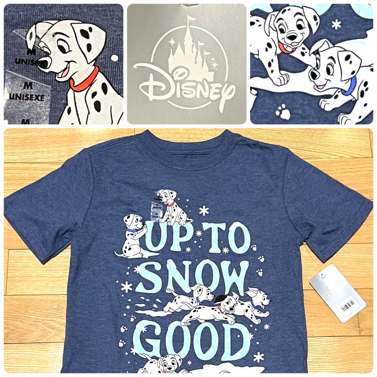TeriE's tweet photo. BRAND NEW Disney #101Dalmatians Kids T-shirt #UpToSnowGood Youth Medium 7-8 NWT
https://t.co/EhWqdcNuki
#disneytshirt #disneystyle #disneyholidays #disneydogs #disneypuppies #dalmatianlove #dalmatianpuppies #disneyfashion #graphictshirt #disneyshirt #puppies #disneyclassics https://t.co/qy8xF9T4ei