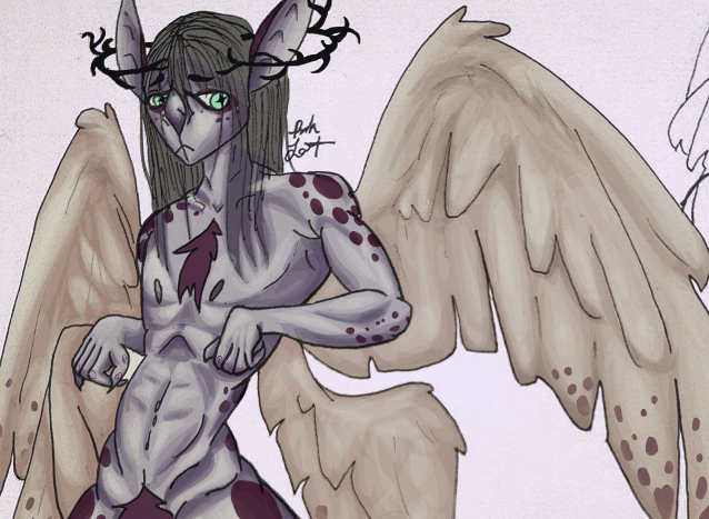 Person_At_Tweet's tweet photo. More WIP - I've never shaded feathers before... #fennah #theaugustfew #amygdala #kivouackian https://t.co/8DS8bqj2DE