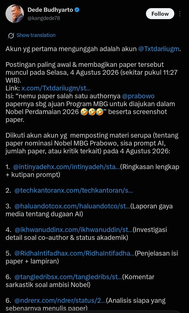 Txtdariiugm's tweet photo. Seru bangetttt udah mulai ada yg nyebokin isu ini wkwkwkwk https://t.co/FDpbadBo6y