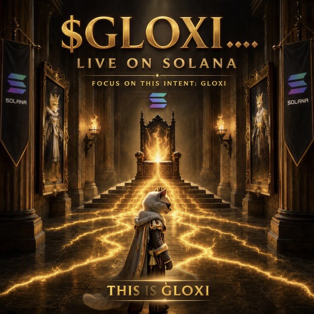 GlossiCat7's tweet photo. $GLOXI is live on Solana
The throne is claimed. The future is golden.
Focus. Speed. Community. π
#GLOXI #Solana #CryptoCommunity #DeFi #Blockchain #Web3 #CryptoLaunch #GlossiVerse #TokenLaunch #CryptoArt #roadmap #luxury https://t.co/CkCzz016I8