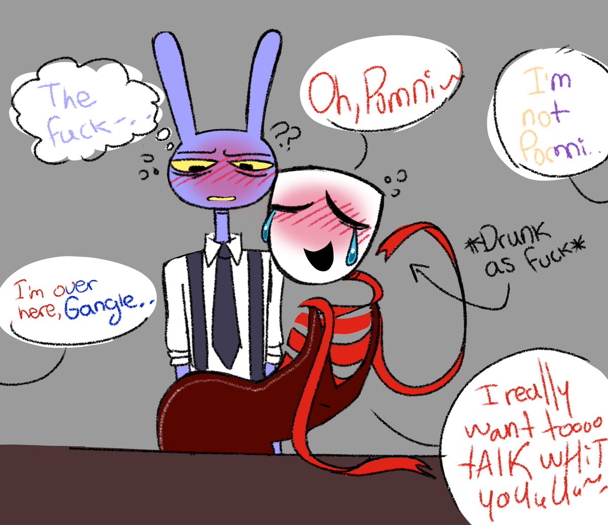 Meichi_Mei's tweet photo. Jealous Gangle doodle
#ribbun https://t.co/xxUuKf8z7D