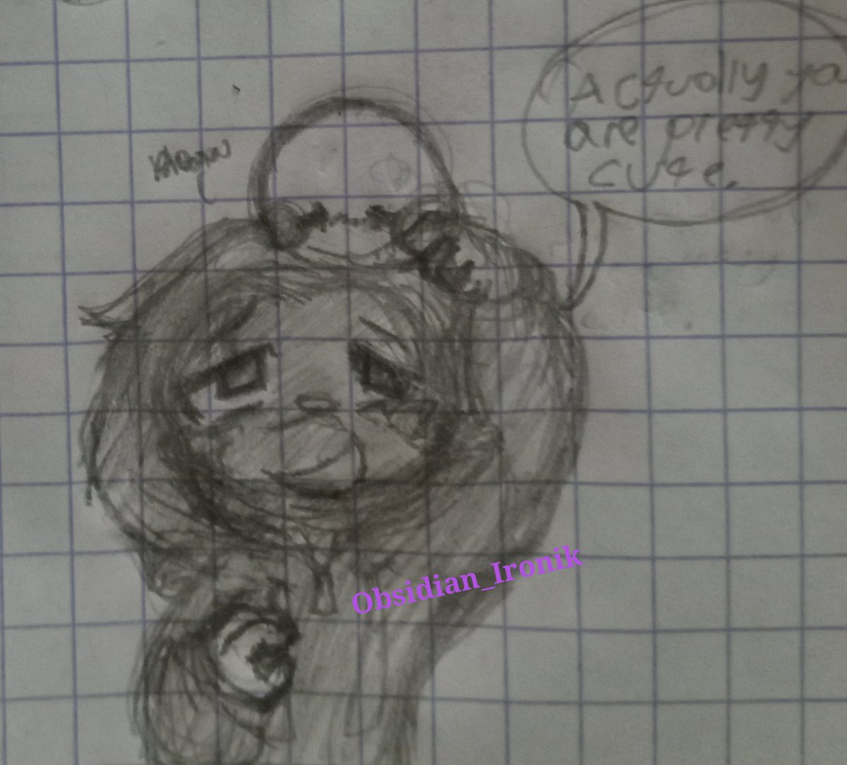 Obsidian_Ironik's tweet photo. No importa lo sucio que esté este dibujo postear es postear. #verity #thatmob 
Pastel :p https://t.co/GLBrNbJ1Ro