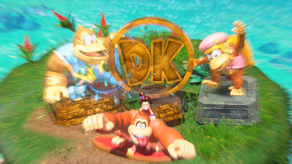 RealClassicDan's tweet photo. Completed Bobbing for Baubles event and seeing Kiddy Kong given a new look to match with the DK crews is really cool to see. https://t.co/3w0GgzT6p9
