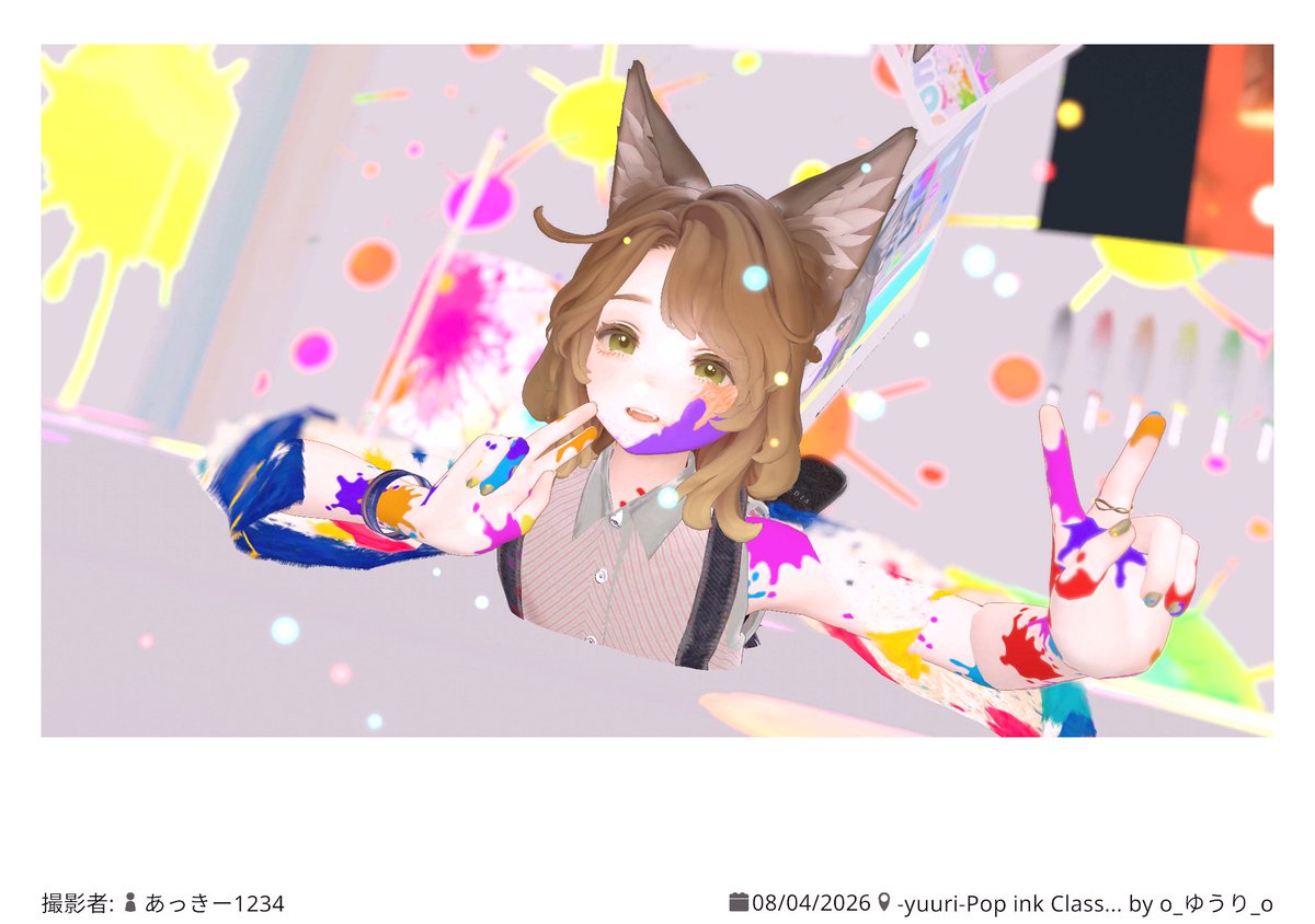 waka_ayu_x's tweet photo. おっはよー！

昨日は絵具の教室では撮影のはずが懐メロ大会に。
懐かしがるたび、おじさん度が上がっていきましたｗ

5連休最後のV睡は、起きたら隣にあっきー！
最後まで油断できない連休でしたｗ

#Marycia3D https://t.co/UhgTSpsOWD