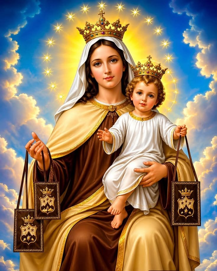 Mothermary0012's tweet photo. Our Lady of Mount Carmel pray for us. https://t.co/NcQmuPTfv4