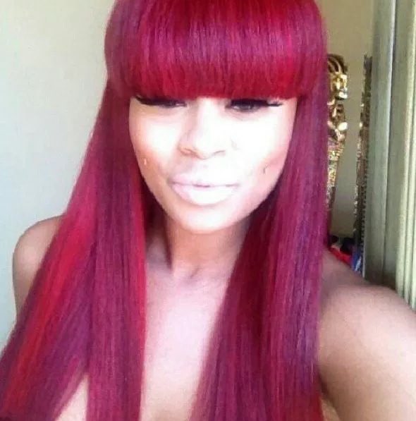 dollfacecreme's tweet photo. Red haired blac Chyna 🍓 https://t.co/l0I1ys6X76