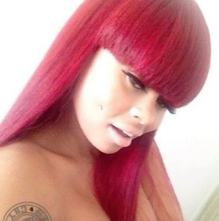 dollfacecreme's tweet photo. Red haired blac Chyna 🍓 https://t.co/l0I1ys6X76