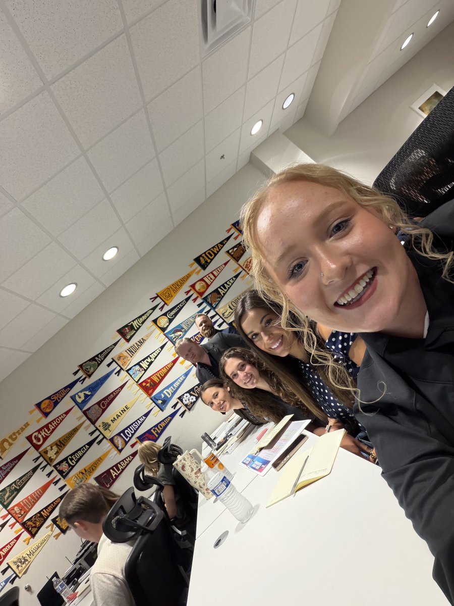 havanajdavison's tweet photo. From Tennessee Tech to @TPUSA HQ. 💜💛🇺🇸 

Day two of new hire training and the excitement just keeps growing! https://t.co/KkYa6IP8PM