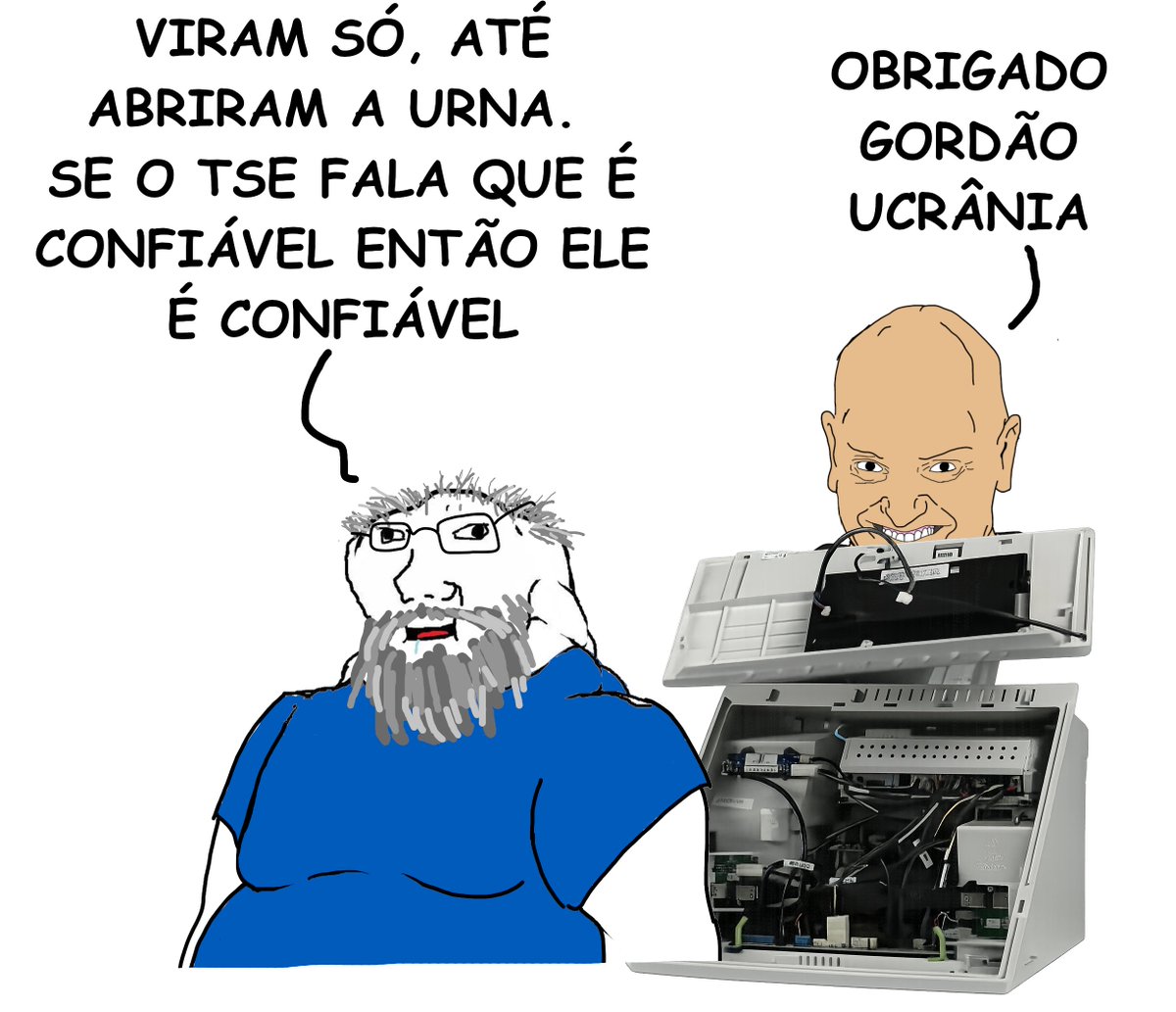 brainletbr's tweet photo. E o dia foi salvo, graças ao Gordão Ucrânia https://t.co/fCQ795eL9f
