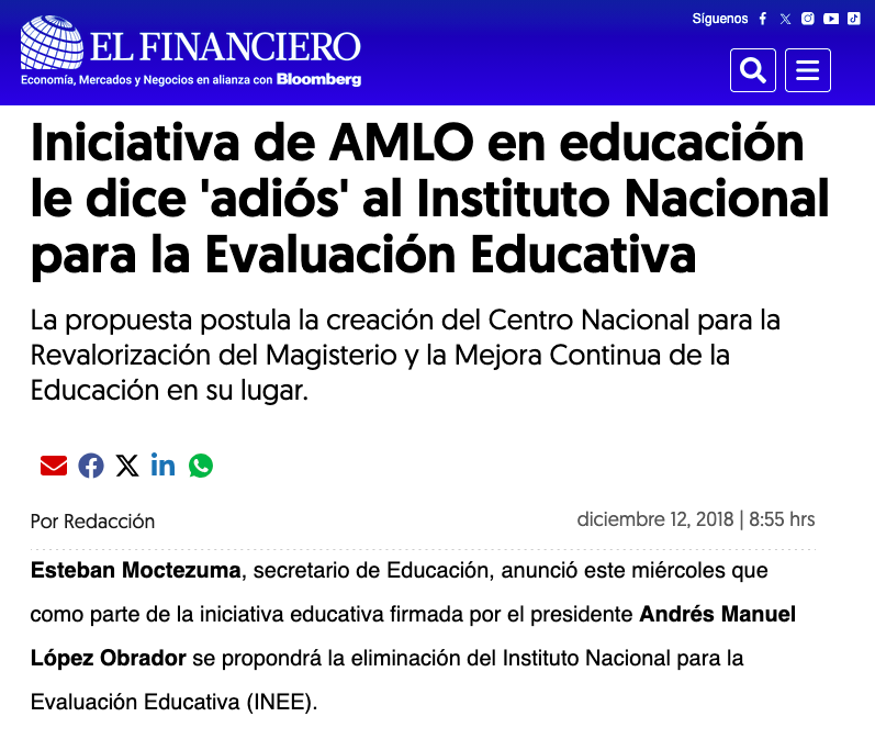 danieloso's tweet photo. Si tan solo México tuviera un Instituto Nacional para la Evaluación Educativa para que nos apoyaran con el examen de ingreso de la UNAM... 🙃 https://t.co/eARCwcPYTA