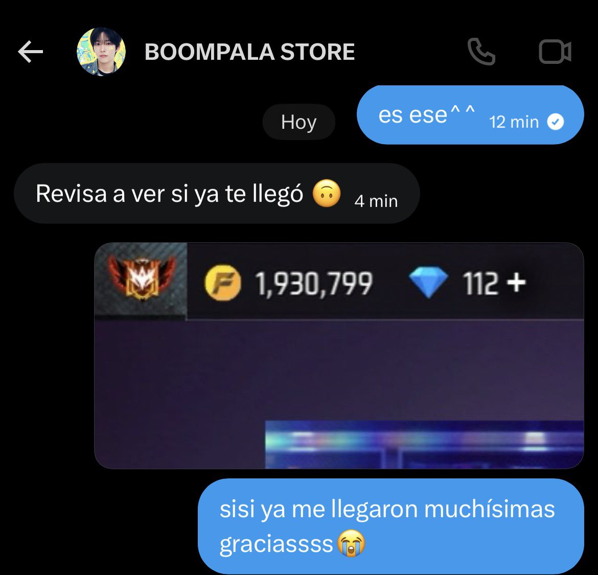 linovrl's tweet photo. @wocxzn muchisimas graciasss, confiable y seguro!!! 💗🫂 https://t.co/AIDxkFLPlz