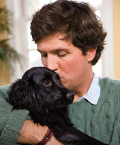 dv44444444's tweet photo. Tucker Carlson is well known for his dog Agnes  

If EVERYTHING related to him is running, 

how are we not running his DOG?  

https://t.co/w9lqFQPiDs https://t.co/KZikMZQWcJ