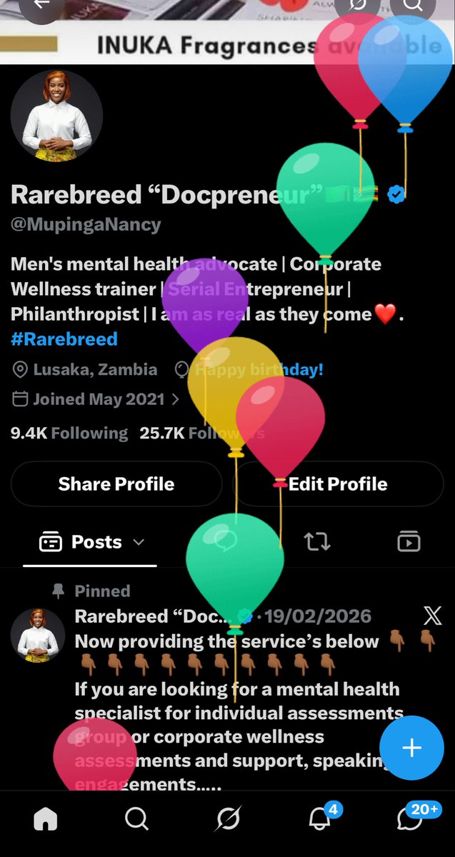 MupingaNancy's tweet photo. 03:55AM, HAPPY BIRTHDAY 🎉🎁🎈  to me. I am honestly just proud of myself for not giving up. To a great year ahead🙌🏾🙌🏾🙌🏾🙌🏾🙌🏾🙌🏾🙌🏾🙌🏾🙌🏾🙌🏾🙌🏾🙌🏾🙌🏾🙌🏾🙌🏾🙌🏾🙌🏾🙌🏾🙌🏾🙌🏾 https://t.co/r5q3tMqELf