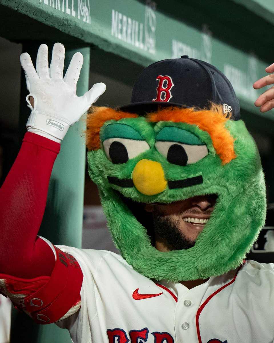 RedSox's tweet photo. Wally got a workout in tonight. https://t.co/L6rFU9kxLi