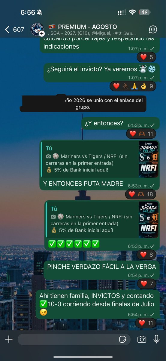 Frosty701's tweet photo. ✅10-0 y contando en PRONÓSTICOS PREMIUM 

✅10-0 y contando en PRONÓSTICOS PREMIUM 

✅10-0 y contando en PRONÓSTICOS PREMIUM 

Gracias a todos los clientes por su confianza, ahí les encargo a los haters que sigan escondidos debajo de sus piedras 🪨🤣 https://t.co/znYPwaAmEf