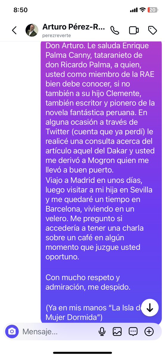 PalmaCanny's tweet photo. @perezreverte @aigor088 https://t.co/hLlaZa3d17