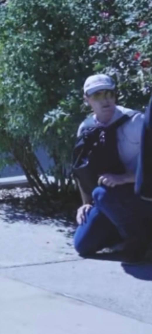 BasedSamParker's tweet photo. 🛑 I'm looking for the best, highest resolution images possible of this guy. He was in the bushes right after the bang, directing student traffic. He pops up a lot on the Life Is Driving video. @RealCandaceO @baroncoleman @MuppetMasher @alleytopfiles @TornadoAli17 @HadynWood https://t.co/3T4PqQfJlF