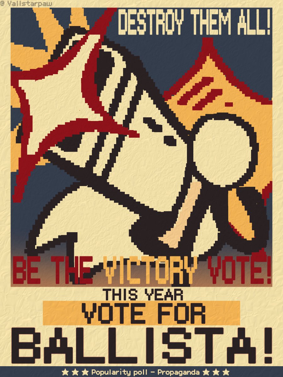 Vallstarpaw's tweet photo. The third annual Alan Becker fandom popularity poll is here, and I'm not going to be left behind with the propaganda, hehehe 👀👀
#Alanbecker #TheChosenOne #Ballista #popularitypoll https://t.co/z74EOQOHtE
