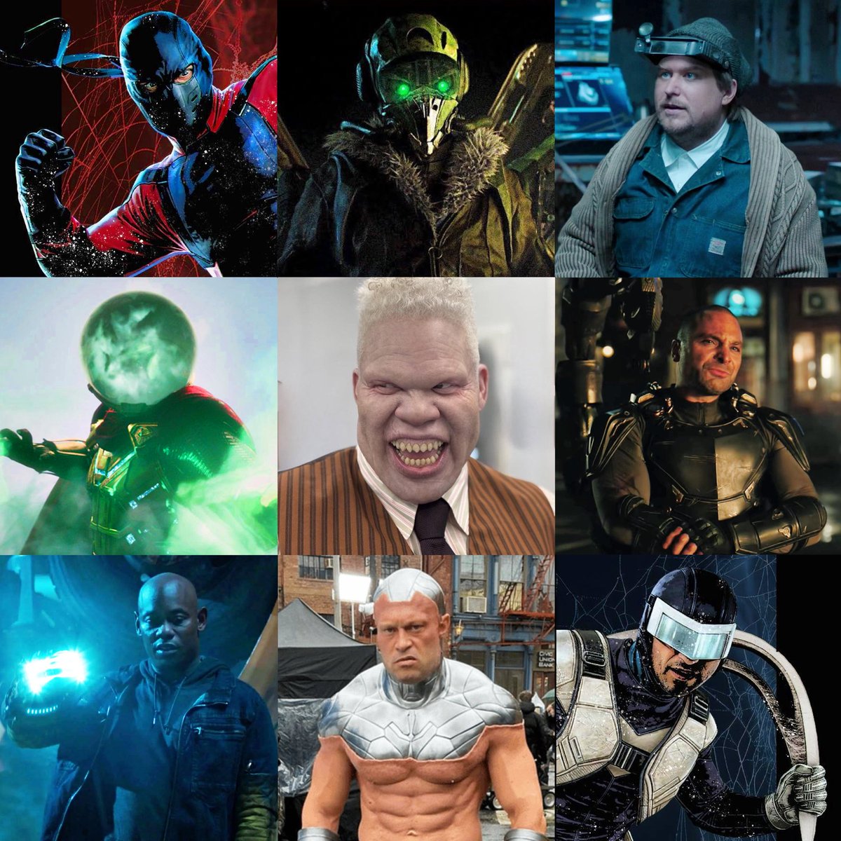 DoomBlazer_'s tweet photo. Tom Holland’s Spider-Man is the FIRST Live Action Superhero to have a proper rogues gallery https://t.co/d3pbqlAkaR