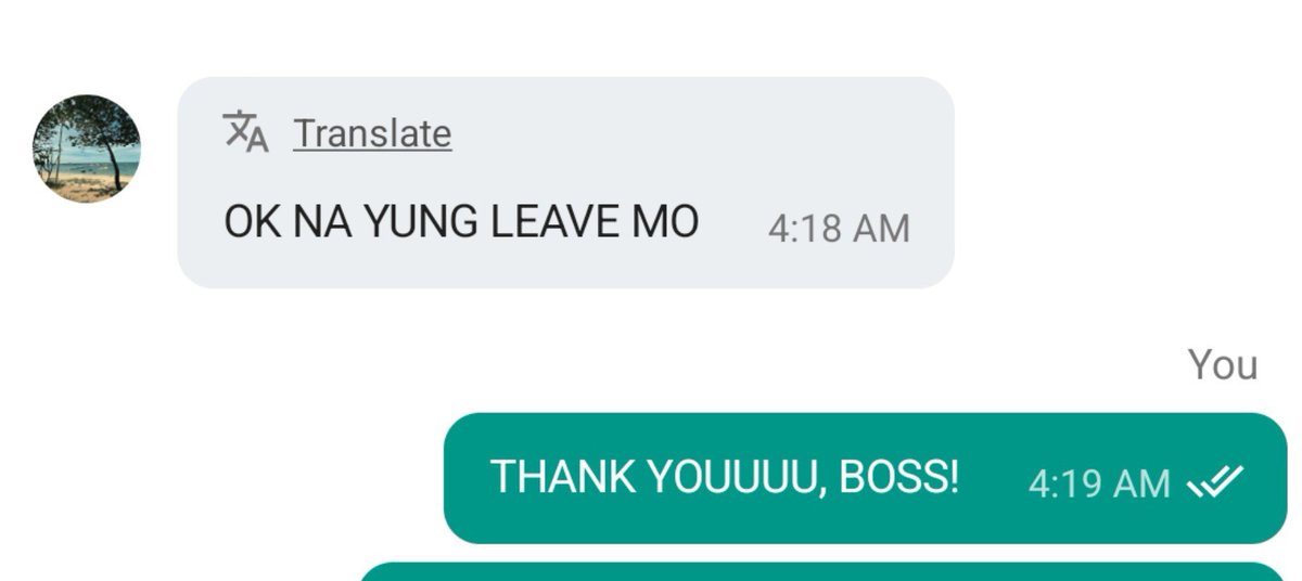jowanqt's tweet photo. nag file ako ng  leave tapos naalala ko nakalimutan ko ilagay 'yung reason. ni hindi manlang ako tinanong ng manager ko kung anong reason ang ilalagay. pero guess what? approved siya! https://t.co/64A4RVp4fd