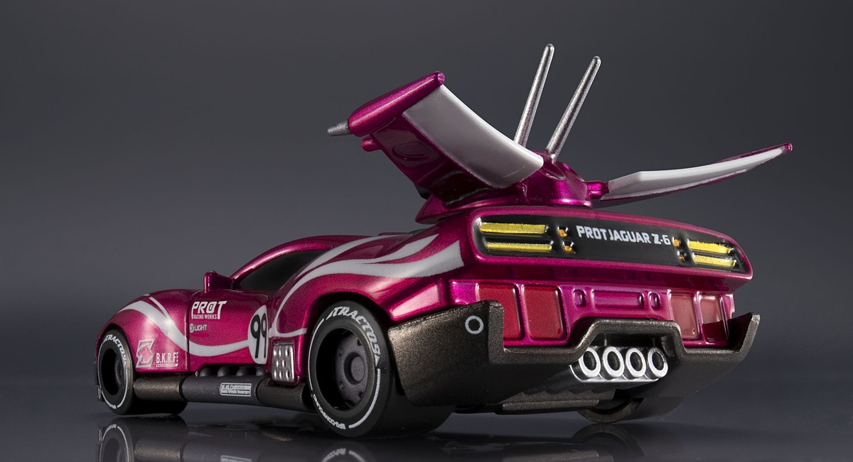 hobbywatch_jp's tweet photo. 「新世紀GPXサイバーフォーミュラ」より「プロトジャガーZ-6」と「アオイステルスジャガーZ-7」が「C.F.C.-Heritage Edition-」に登場　 https://t.co/LjQPcrhW7b https://t.co/yp8x9JqLFV