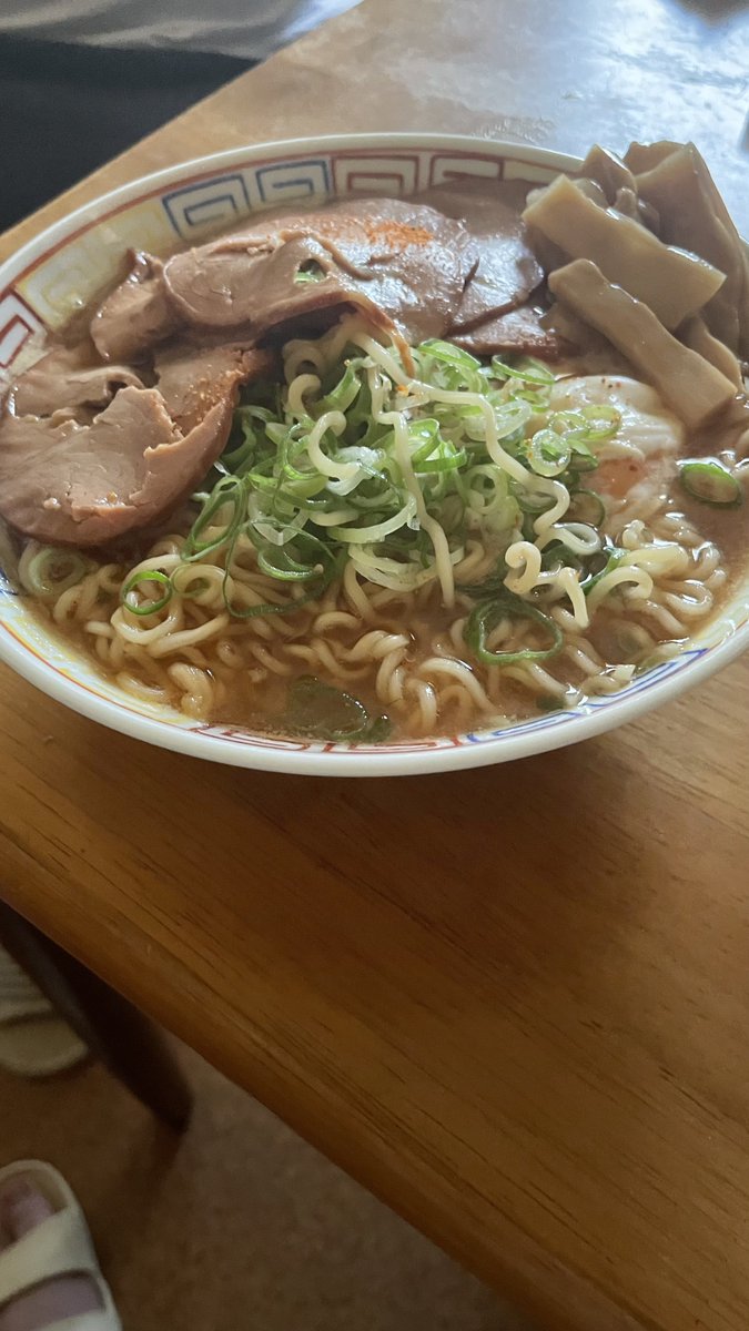 kenchan0621's tweet photo. 家ラーメン！ https://t.co/9G5YCMrnR6