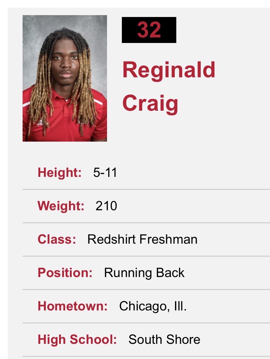 FBCoachQ's tweet photo. We are 32 days away from Game 1. Player spotlights are @Reginald2Craig & @jalencarter7_ . Look for both of these two players to contribute for US this fall! #UvT #HardWay #HUNT #HEAT https://t.co/EEJGrM9aZV