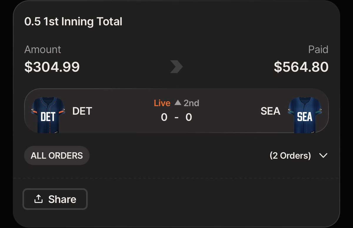 richoffprop's tweet photo. Cash it free asf! 

#Nrfi #MLB #GamblingX https://t.co/taDZz4CUzX
