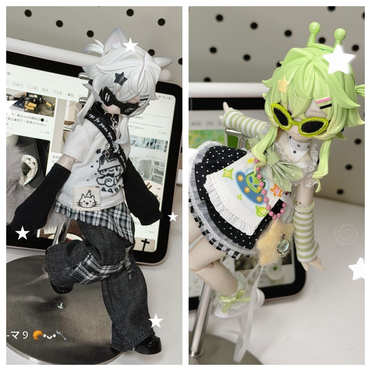legenddollshop's tweet photo. 【Inedible Doll】#更新情報
#猫テーマ #ブラインドボックス 

🐱「ニャニャニャ次方シリーズ」
💚宇宙ネコ(啵啵酱BOBO)
🤍シルバーシェーデッド(銀斗SILVER)
💛単品(ピース)：5％OFF！
💙2種類セット：14％OFF！
❤️初回予約2026.8.18まで特典付きます！

🔗https://t.co/VMzfy9MR5Z

#bjd #legenddoll #代理購入 #ネコ #猫
