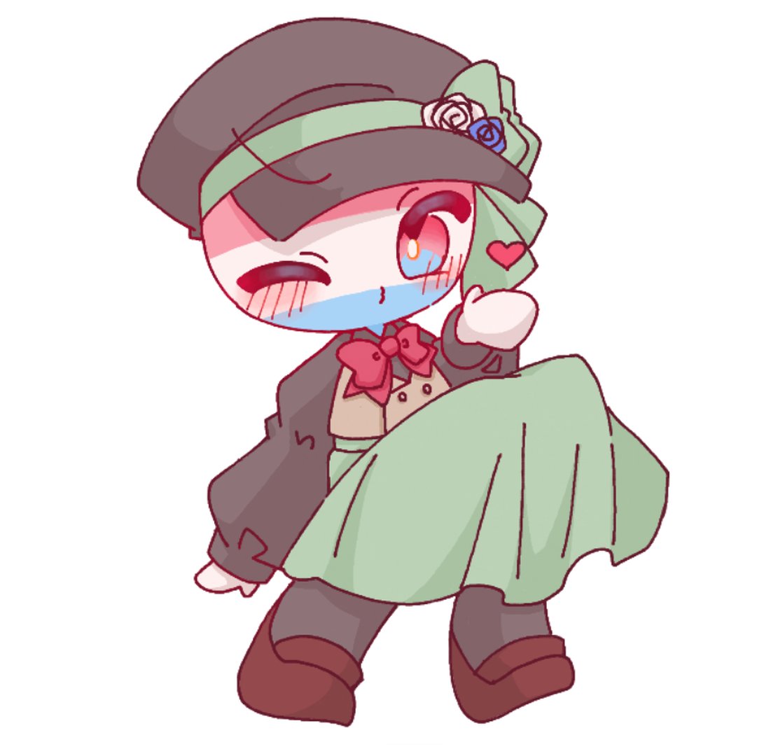 Obake_Boti's tweet photo. 絵チャ産ルクセンちゃん〜‼️
#カントリーヒューマンズ
＃カンヒュ
＃Countryhumans https://t.co/ruUQqIPOia