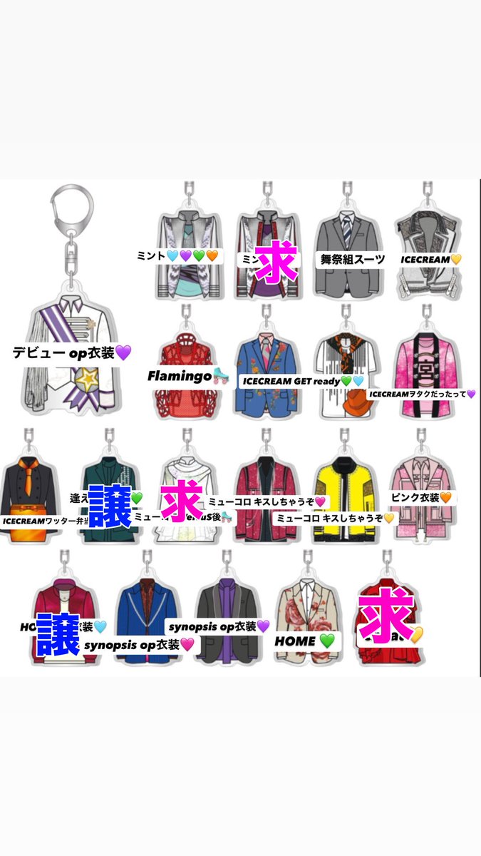 shy_093's tweet photo. キスマイ衣装展 PARCO
Kis-My-Ft2 The Couture
ランダム衣装ルックキーホルダー

郵送での交換希望です。

#キスマイ交換
 #kismyft2_Couture https://t.co/fGniEeIel2